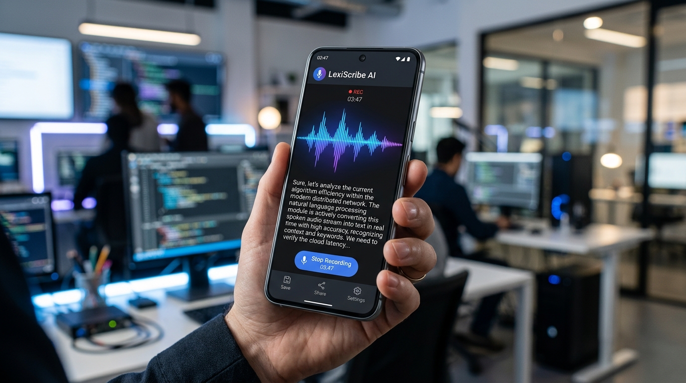 Transcription automatique en direct, les applications android gratuites
