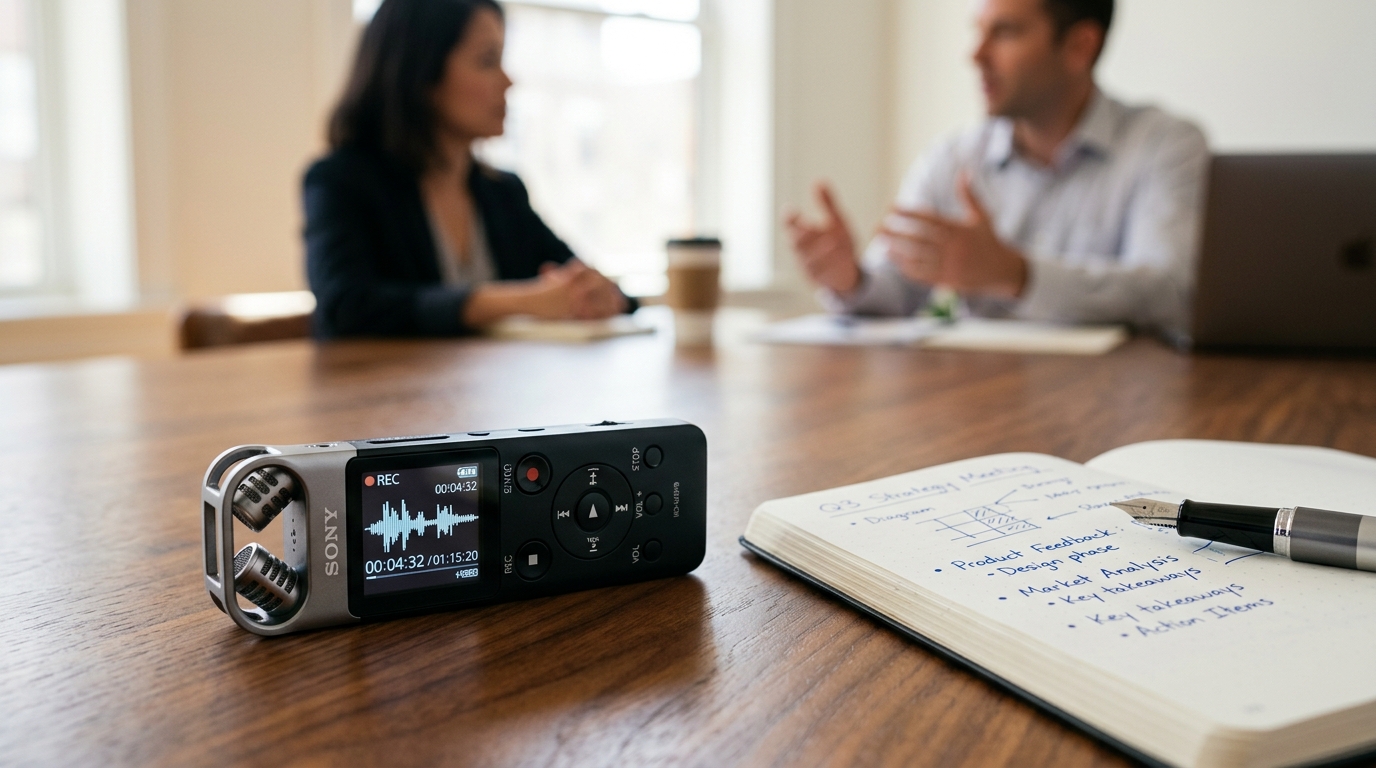Quel Dictaphone Choisir pour vos Entretiens et Réunions ? Guide d'Achat & Comparatif 2026